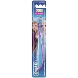Дитяча зубна щітка Oral-B Kids Дісней Крижане серце, екстрам'яка, блакитна з фіолетовим - Pampik