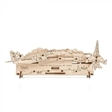 Механічний 3Д пазл Ukrainian Gears Привид Києва атакує 52 ел - Pampik