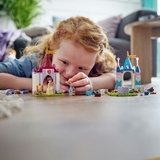 Конструктор LEGO Disney Princess Творчі замки діснеївських принцес, 140 деталей (43219) - Pampik - 5
