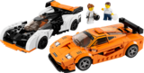 Конструктор LEGO Speed ​​Champions McLaren Solus GT та McLaren F1 LM, 581 деталь (76918) - Pampik - 2