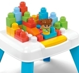 Конструктор Mega Bloks Развивающий конструктор-столик (HHM99) - Pampik - 4