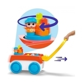 Візок-каталка Конструктор на колесах Mega Bloks - Pampik - 7