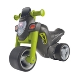 Мотоцикл для катання дитини BIG Спортивний стиль зі звуковим ефектом, зелений (56364) - Pampik - 3