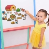 Магнитный набор Magdum Magnetic set Funny Farm (ML4031-10 EN) - Pampik - 5