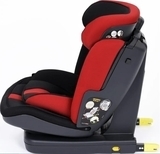 Автокрісло Viaggio 1-2-3 Via Monza (чорне з червоним) - Pampik - 2