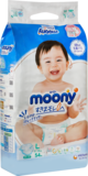 Подарунок. Підгузки на липучках Moony L (9-14 кг), 54 шт. - Pampik - 2