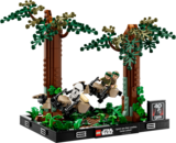 Конструктор LEGO Star Wars™ Діорама Погоня на спідері на Ендорі, 608 деталей (75353) - Pampik - 2