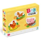 Пазлы 3 в 1 DoDo День на ферме (300394) - Pampik