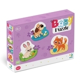 Пазлы 3 в 1 DoDo Домашние животные (300395) - Pampik