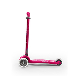 Самокат Micro Maxi Deluxe LED, розовый (MMD077) - Pampik - 3