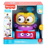Інтерактивний Робот Fisher-Price з технологією Smart Stages, російська (HCK37) - Pampik - 7
