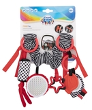 Підвіска на коляску для сидіння Canpol babies Sensory Toys, червоний (68/071_red) - Pampik - 3