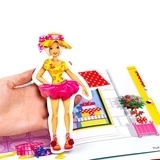 Магнитная игра "Блондинка" (укр.) Vladi Toys, укр. - Pampik - 3