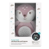 Музичний плюшевий оленя Canpol babies з проектором 3 в 1, рожевий (77/206_pin) - Pampik - 4