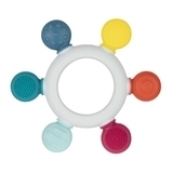 Іграшка-прорізувач дерев'яно-силіконова Canpol babies Кермо (80/305) - Pampik