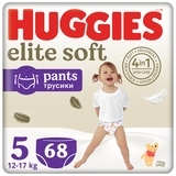 Підгузки-трусики Huggies Elite Soft Pants 5 (12-17 кг), 68 шт. - Pampik