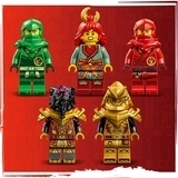 Конструктор LEGO Ninjago Вулканічний Дракон, що трансформує Хітвейва, 479 деталей (71793) - Pampik - 7