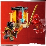 Конструктор LEGO Ninjago Автомобільна й байкова битва Кая і Раса, 103 детали (71789) - Pampik - 6