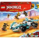 Конструктор LEGO Ninjago Суперсила дракона Зейна автомобіль для гонки спін-джитса, 307 деталей (71791) - Pampik