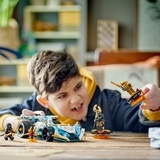Конструктор LEGO Ninjago Суперсила дракона Зейна автомобіль для гонки спін-джитса, 307 деталей (71791) - Pampik - 9