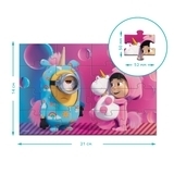 Магнитный пазл Dodo Minions Единорожки (200349) - Pampik - 4