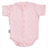 Боді футболка Twins, інтерлок, р.68, pink, рожевий (W-112-TB-К68-08) - Pampik