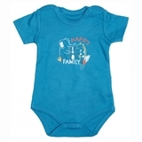 Боді-футболка Caramel Wild, бавовна, р.68-74, turkus, бірюзовий (BE8207TURQ-74) - Pampik