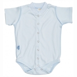 Боді-футболка Twins, інтерлок, р.74, blue, блакитний (W-112-TB-К74-04) - Pampik