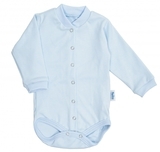 Боди Twins, интерлок, р.56, blue, голубой (W-110-TB-D56-04) - Pampik