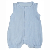 Пісочник Twins, муслін, р.68, blue, блакитний (W-103-PTМ68-04) - Pampik