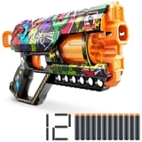 Швидкострільний бластер Zuru X-Shot Skins Griefer Graffiti, 12 патронів (36561G) - Pampik - 2