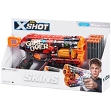 Скорострельный бластер Zuru X-Shot Skins Griefer Game Over, 12 патронов (36561D) - Pampik
