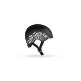 Шолом захисний дитячий Scoot and Ride з ліхтариком, розмір XXS/XS (45-51 см), зебра (SR-181206-ZEBRA) - Pampik - 2