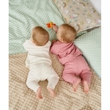 Лонгслів Twins Ego, кашкорсе, р.74, ecru, світло-бежевий (W-210-LTE74-202) - Pampik - 2