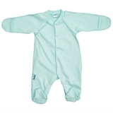 Комбінезон-чоловічок Twins, інтерлок, р.62, mint, ментоловий (W-111-TК-62-14) - Pampik