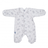 Комбінезон-чоловічок Twins, інтерлок, р.62, print, білий з принтом (W-111-TК-62-20) - Pampik - 2