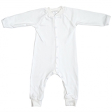 Комбінезон-чоловічок Twins, інтерлок, р.74, ecru, світло-бежевий (W-111-TК-74-202) - Pampik