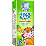 Сік Чудо-чадо яблучний неосвітлений стерилізований, 200 мл