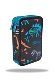 Пенал CoolPack JUMPER 2 FOSSIL, с наполнением - Pampik