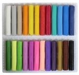 Пластилін CLASS "Чисті руки" восковий, 24 кольори (7629) - Pampik - 2