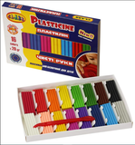 Пластилін CLASS "Чисті руки MAXI" 16 кольорів (7647С) - Pampik