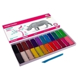 Пластилін ГАММА'UA "Захоплення" 24 кольори (200316) - Pampik - 2