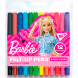 Фломастери Yes Barbie, 12 шт. (650465) - Pampik