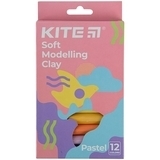 Пластилин восковой Kite Fantasy Pastel 12 цветов (K22-086-2P) - Pampik - 2