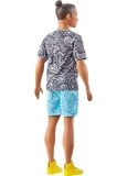 Лялька Barbie Кен Модник у футболці з візерунком пейслі (HJT09) - Pampik - 3