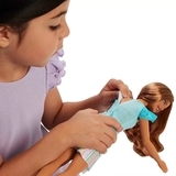 Кукла Barbie Моя первая Barbie, шатенка с зайчонком (HLL21) - Pampik - 7