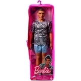 Лялька Barbie Кен Модник у футболці з візерунком пейслі (HJT09) - Pampik - 6