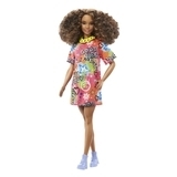 Лялька Barbie Fashionistas у яскравій сукні-футболці (HPF77) - Pampik