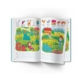 Школа сучасного чомусика. English ABC, 128 розвиваючих наліпок (F00029943) - Pampik - 4