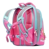 Рюкзак Yes каркасний для дівчаток S-89 Unicorn, 36х27х16 см, рожевий/сірий (554096) - Pampik - 2